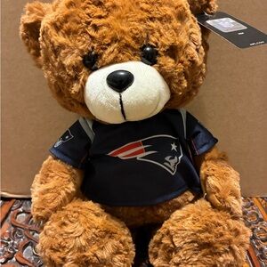 NFL gear - Patriots Plush Bear - Brown and Blue